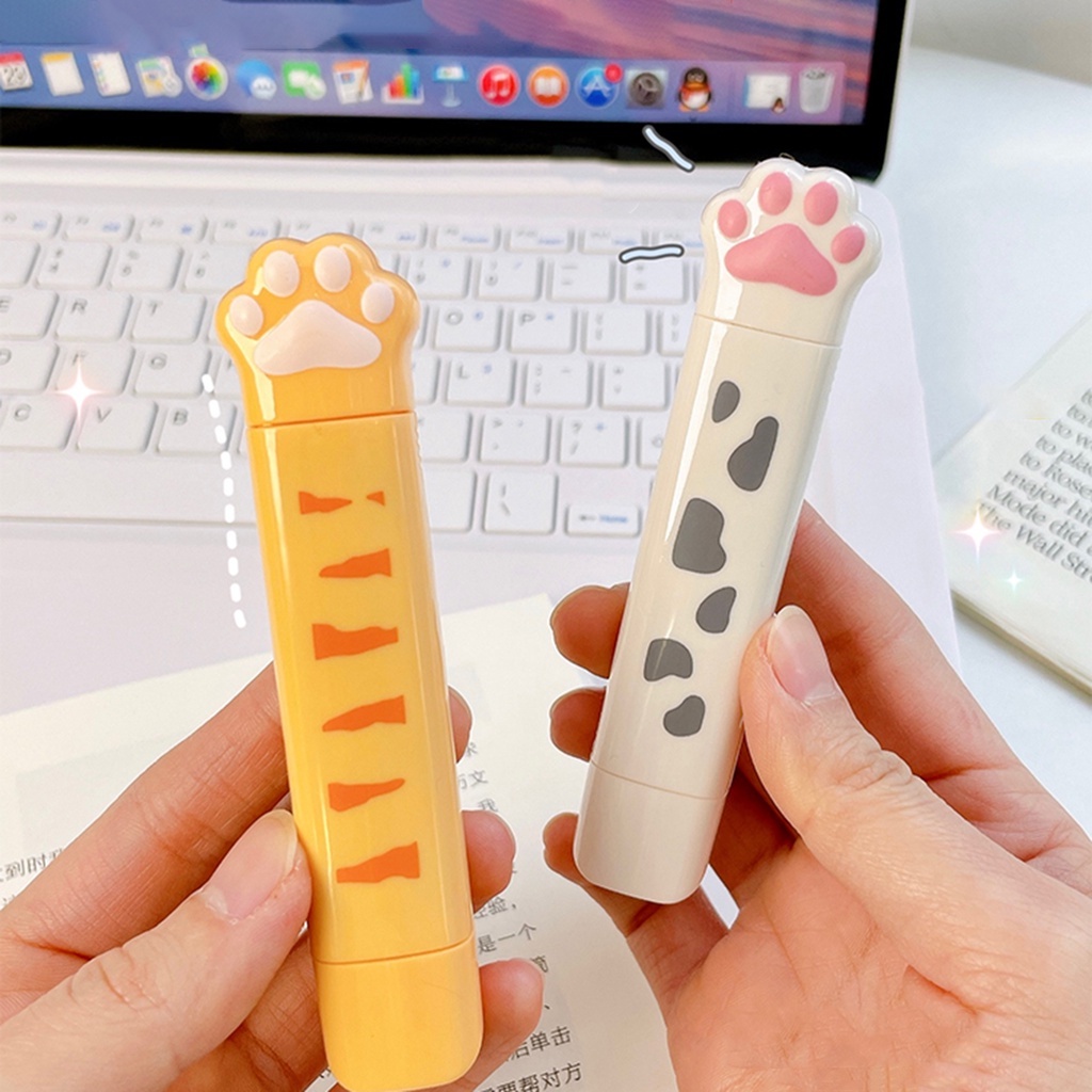Bút xóa kéo băng keo hai đầu hình mèo xinh xắn TG-b813a