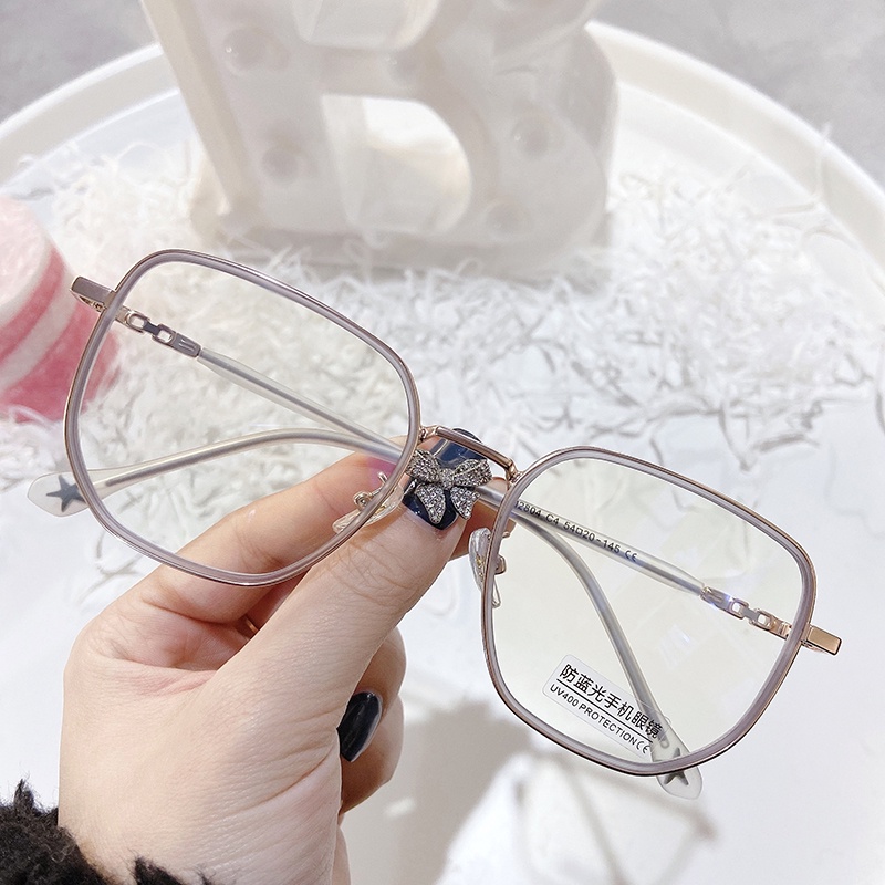 Mắt Kính Gọng Vuông Trong Suốt Chống Ánh Sáng Xanh Thời Trang Cho Nam Nữjz2804 | BigBuy360 - bigbuy360.vn