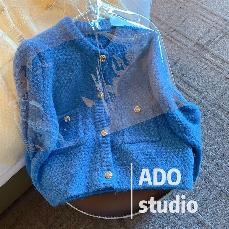 Áo Khoác Cardigan Dệt Kim Thiết Kế Mới Thời Trang Mùa Thu Đông Dành Cho Nữ