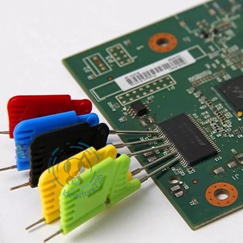 Kẹp nạp rom IC version mới nhất (10 KẸP + DÂY DUPONT) .kienstore358