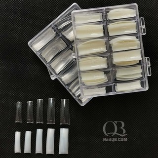 Móng giả nối móng gel, móng đắp bột hộp 120 móng típ