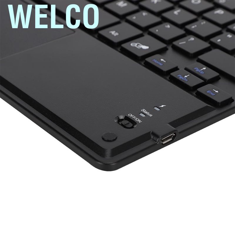 Bàn Phím Bluetooth Siêu Mỏng Welco 10.1 '' Cho Windows Android