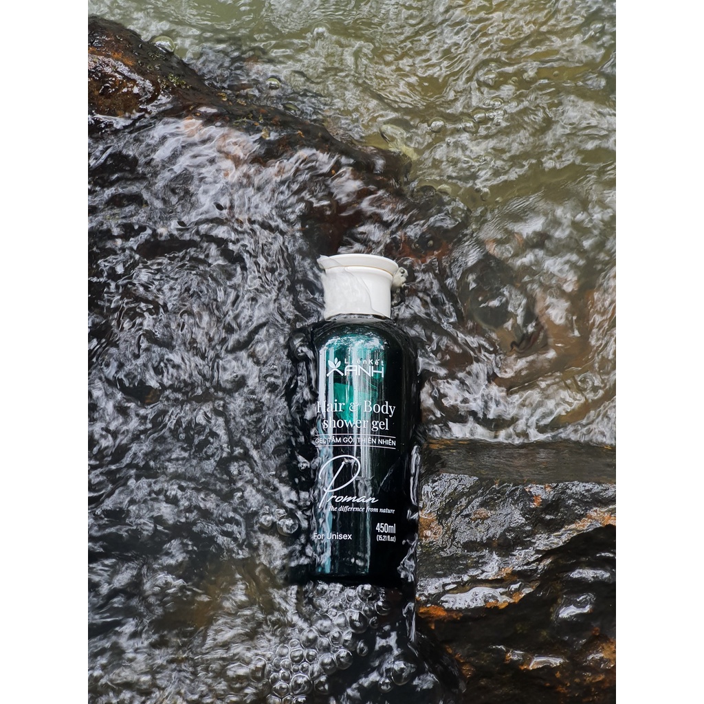 DẦU TẮM GỘI THIÊN NHIÊN PROMAN