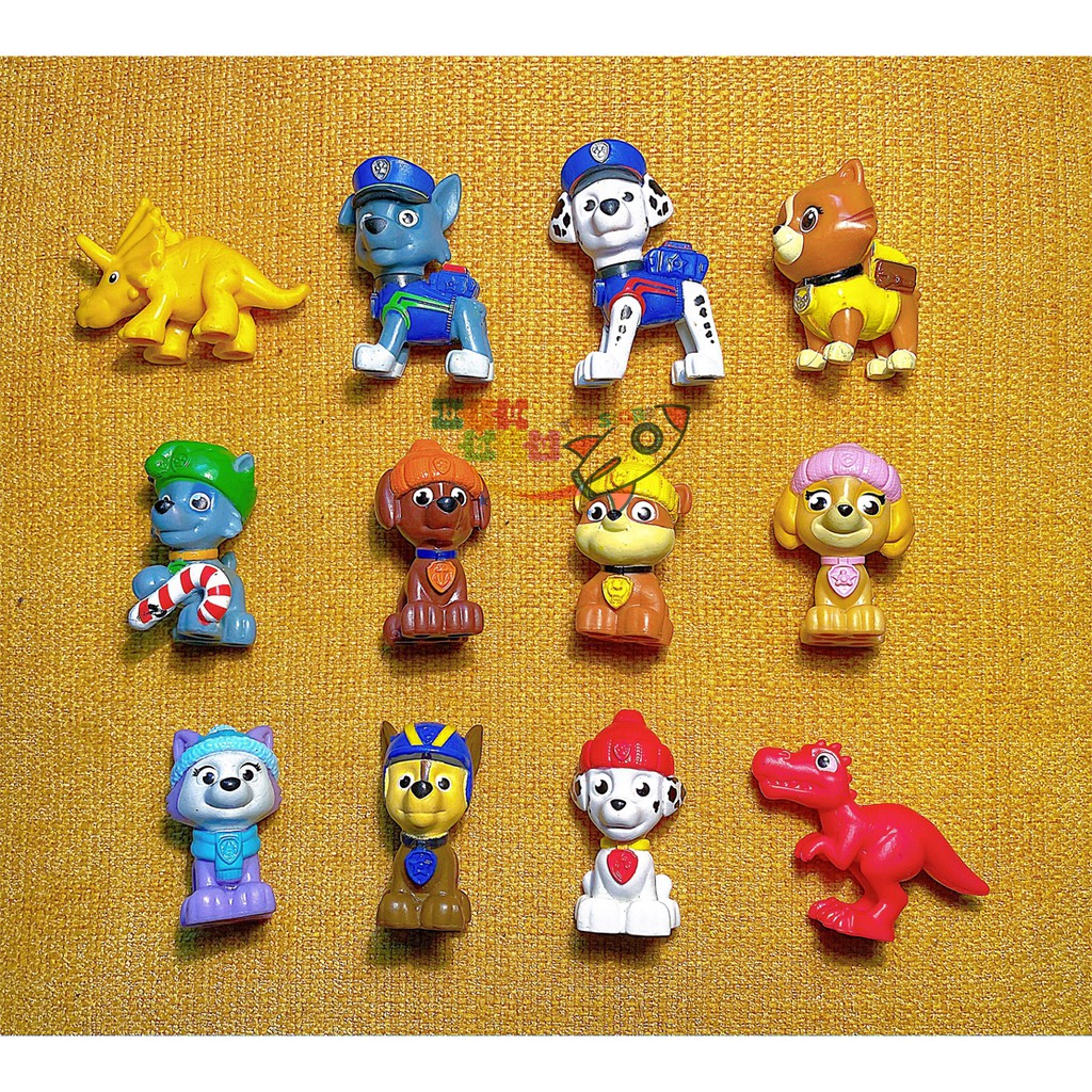 Set 10 nhân vật chó cứu hộ mini Paw Patrol và những người bạn- Giao set ngẫu nhiên- Hàng Chính Hãng