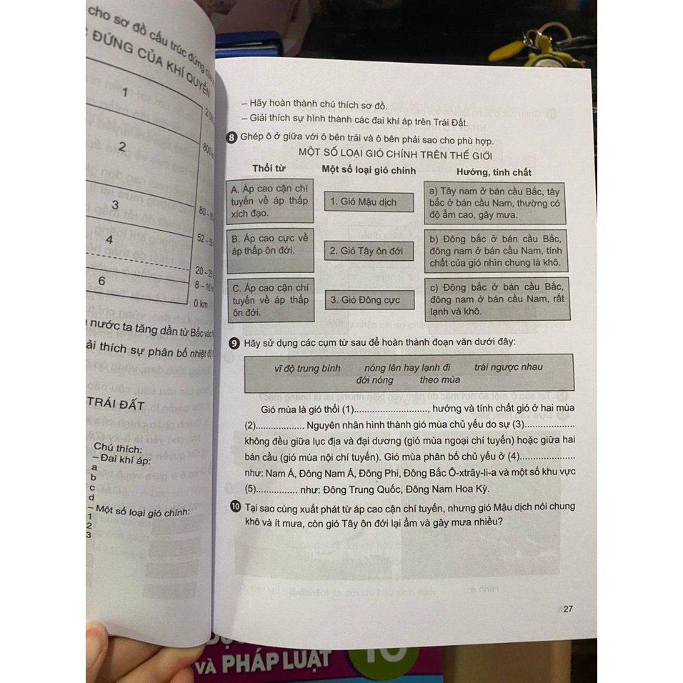 Sách - Bài tập địa lí 10 ( Kết nối ) + Bán kèm 1 tẩy chì