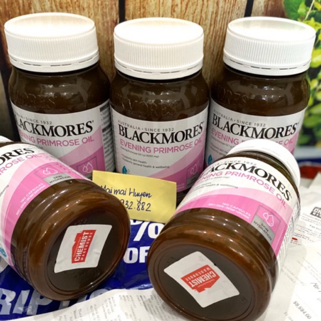[Đủ Bill+Tem Chemist] Tinh Dầu Hoa Anh Thảo Evening Primose Oil Blackmores Úc | BigBuy360 - bigbuy360.vn