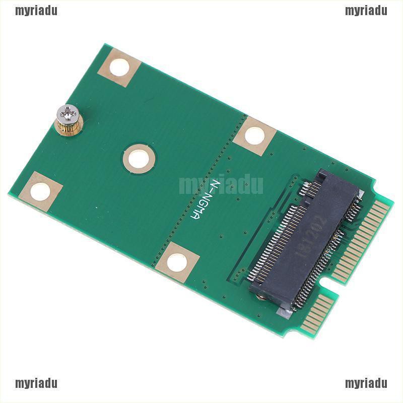 1 Thẻ Chuyển Đổi Mini Pci-E 2 Lane M.2 Ngff 30mm 42mm Ssd Sang 52pin Msata | BigBuy360 - bigbuy360.vn