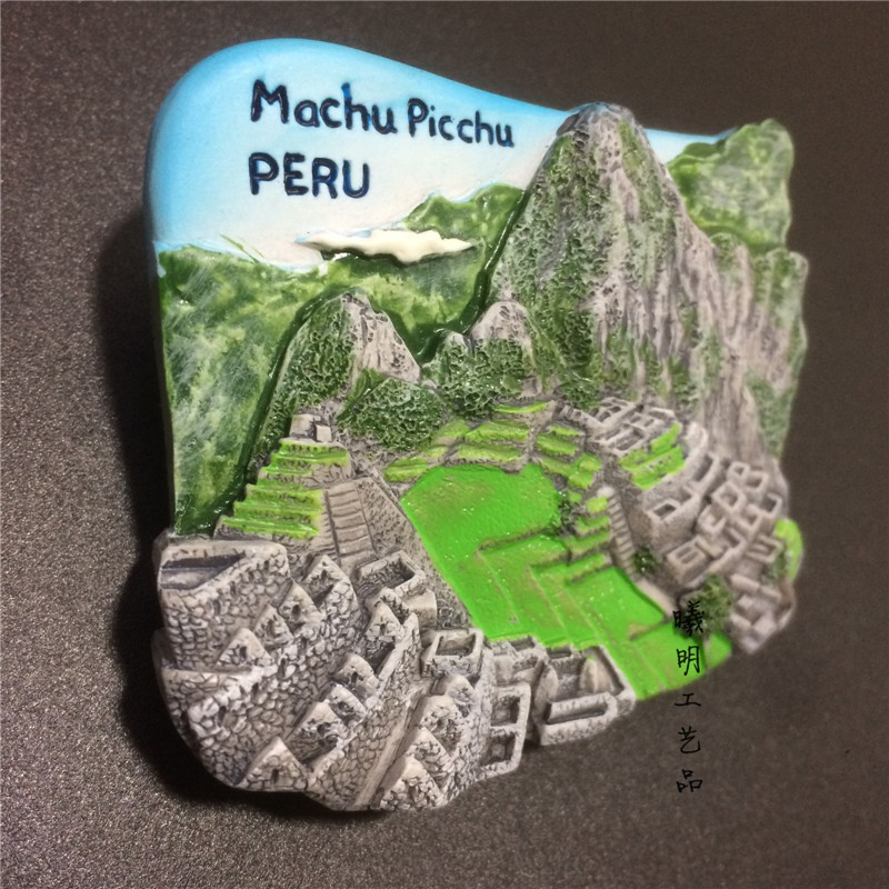 Peru machu picchu ruins Nam Châm Dán Tủ Lạnh Trang Trí Nhà Bếp