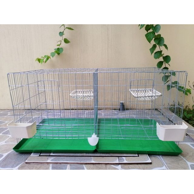 Lồng 4-4,2kg cửa thưa nóc thưa đủ phụ kiện