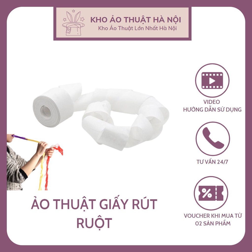 Đồ Ảo Thuật Set 12 Cuộn Giấy Rút, Troll Vui Nhộn, Đồ Chơi Sáng Tạo, Thông Minh Cho Bé, Đạo Cụ Diễn Sân Khấu