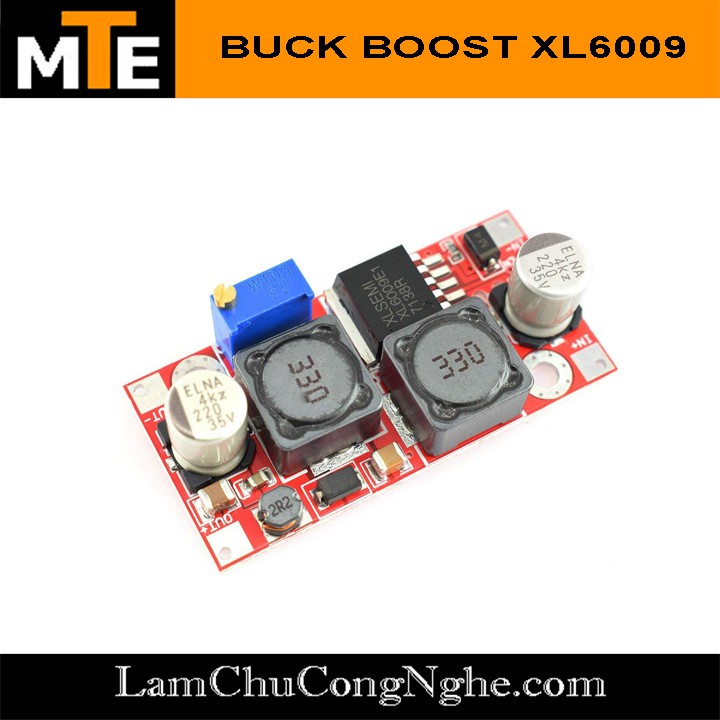 Mạch ổn định điệp áp Buck boost 20W XL6009 5v - 32v to 1.2v - 35v hiệu suất cao