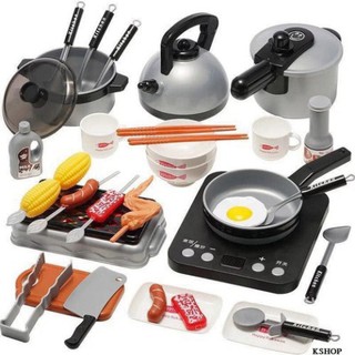 BỘ ĐỒ CHƠI NẤU ĂN KITCHEN PLAY SET – 36 MÓN [Sẵn Hàng]
