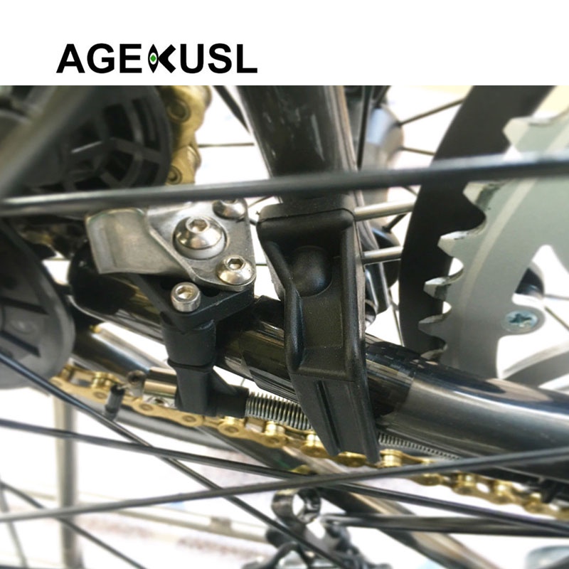 Miếng Dán Sợi Carbon Bảo Vệ Khung Sau Xe Đạp Brompton