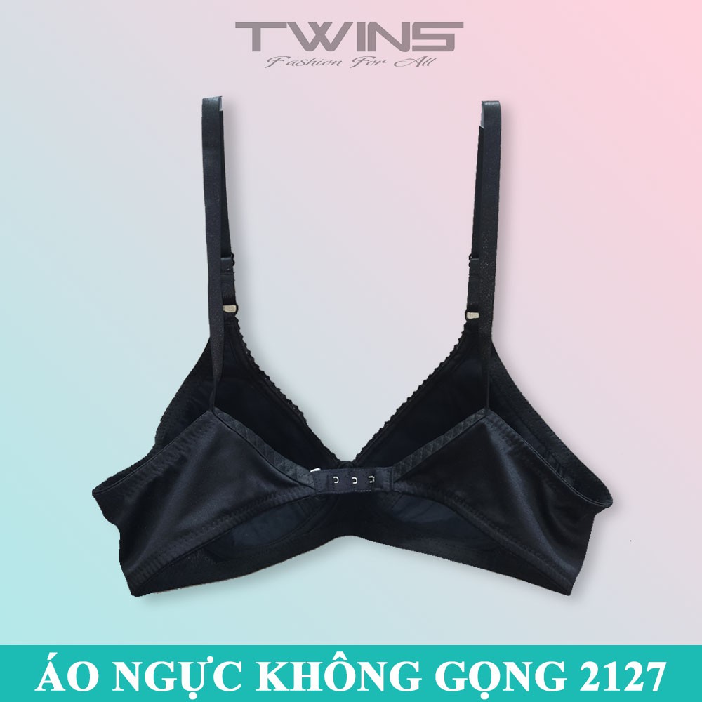 Áo ngực không gọng nữ SD2127 không mút chất vải mỏng trơn ôm nguyên ngực thoải mái size 36-38-40