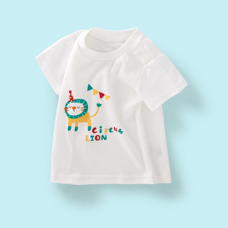 ÁO THUN BÉ TRAI BÉ GÁI MẪU BRAVE LION, SUPPER BEAR