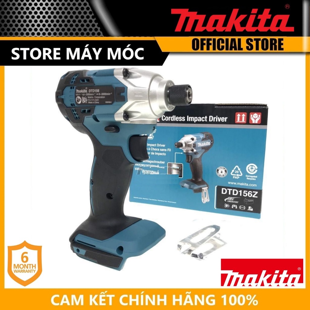 THÂN MÁY VẶN VÍT PIN 18V MAKITA DTD156Z - HÀNG CHÍNH HÃNG