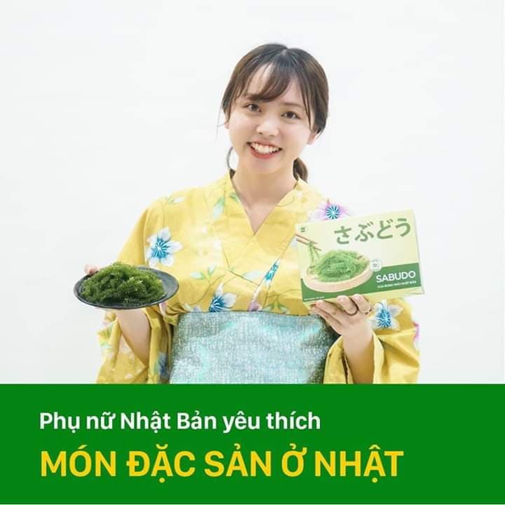 [ COMBO 2 HỘP ] Rong nho Sabudo chính hãng giá sỉ - Tặng kèm nước sốt mè rang | BigBuy360 - bigbuy360.vn