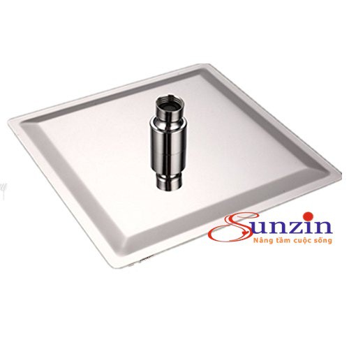 Bát sen cây phun mưa Sunzin vuông, rộng 20cm, chất liệu inox 304