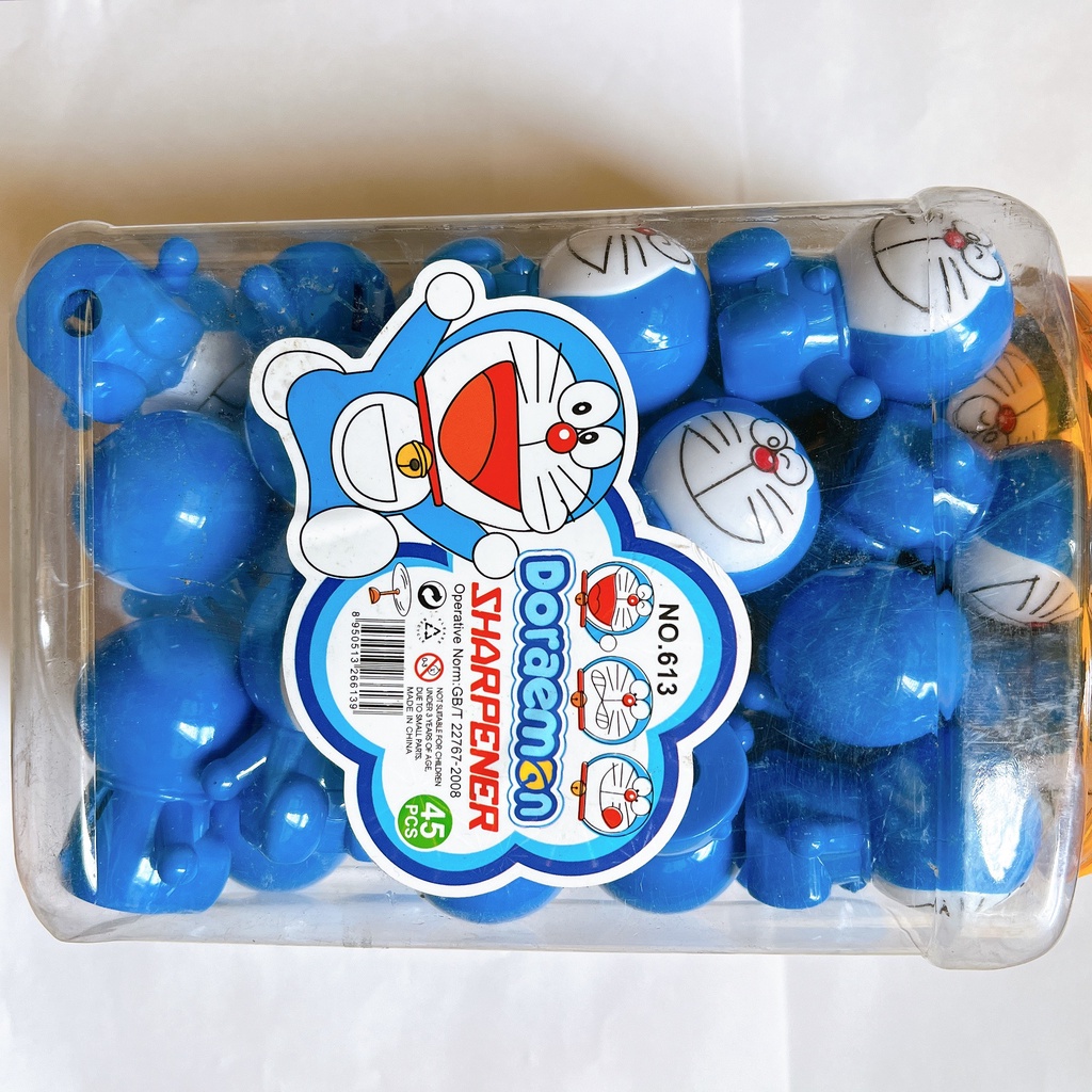 Gọt bút chì hình Doraemon màu xanh dễ thương cho bé