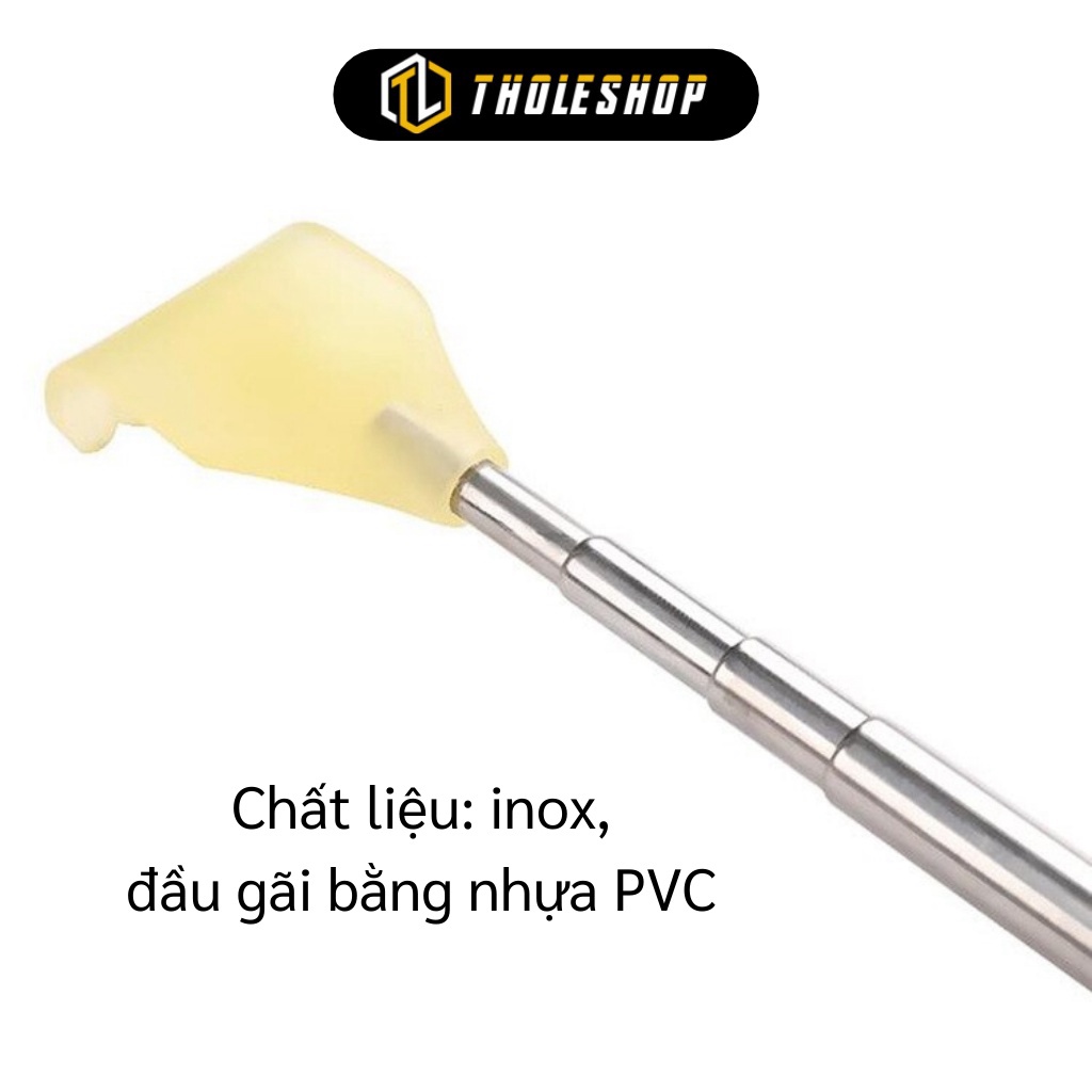 [SGD] Cây Gãi Lưng - Dụng Cụ Gãi Ngứa Inox Kéo Dài Và Rút Gọn Hình Bàn Tay Tiện Dụng 8426