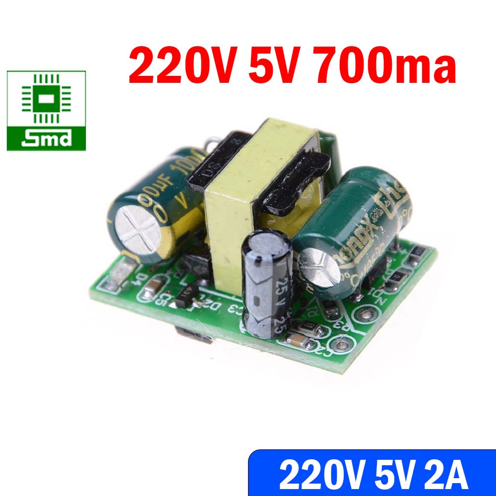 Module nguồn Mini 220V 12V 450ma 9V 500ma 5V 700ma nhỏ gọn đủ công suất mạch nguồn hạ áp 220V tích hợp 5V 9V 12V