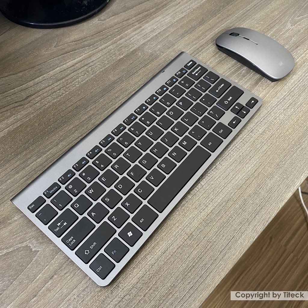 Bộ bàn phím và chuột không dây cao cấp dùng cho laptop, PC, SmartTV, TVBox