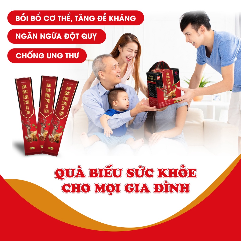 Sâm Nước Đông Trùng Hạ Thảo Vạn Tam Bồi Bổ Sức Khỏe Tăng Sức Đề Kháng Giúp Ăn Ngủ Ngon Giảm Mệt Mỏi Và Suy Nhược Cơ Thể