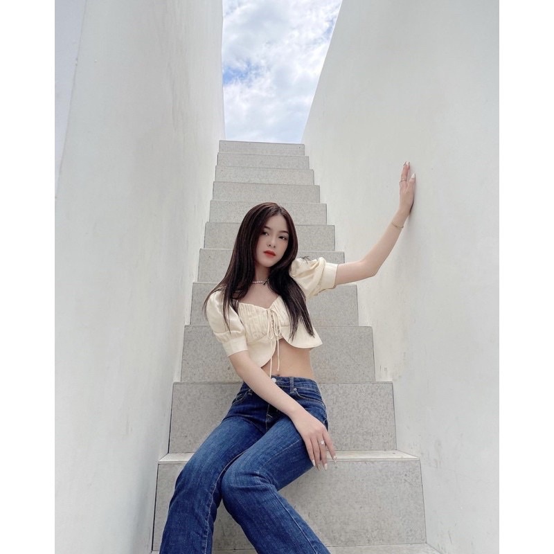 ÂME.STUDIO - Áo croptop kiểu tay lỡ - Candy Croptop