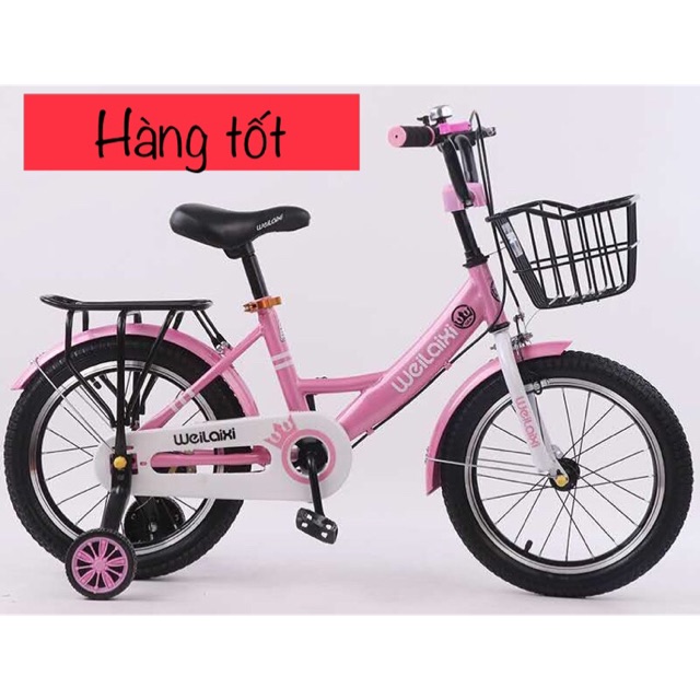 Xe đạp cho bé 4-5 tuổi, xe đạp bánh 16 inch, xe 2 bánh