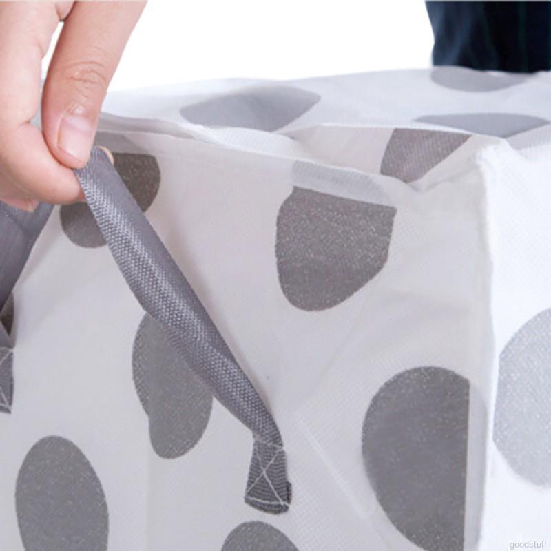 Foldable Storage Spot Bag Organizer Clothing Blanket Quilt Closet Cabin Sweater Organizer Storage Box