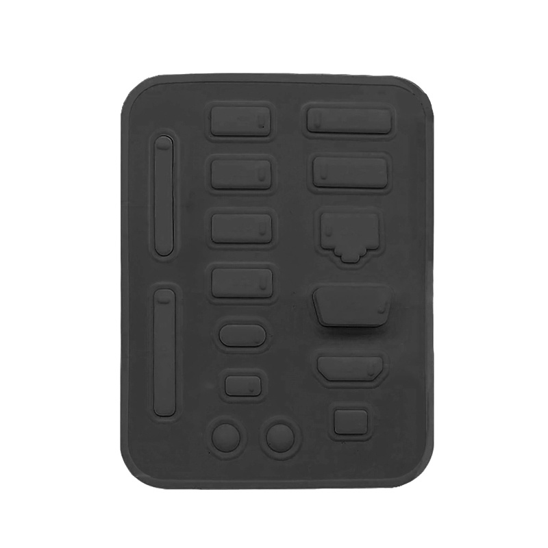 Bộ 16 nút đậy silicon cho cổng máy tính chống bụi