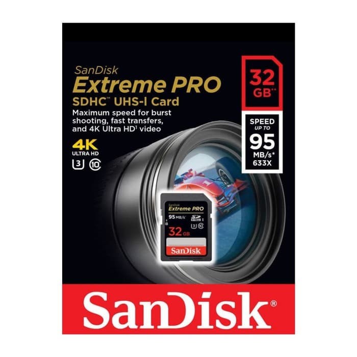 Sandisk Thẻ Nhớ Sdhc 32gb Extreme Pro Up To 95mb / S