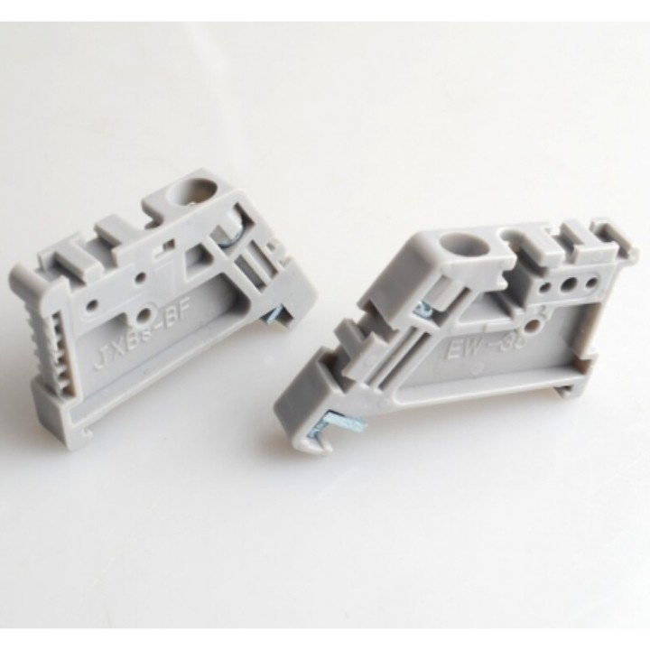 Chặn cuối cho thanh ray loại bằng nhựa và sắt