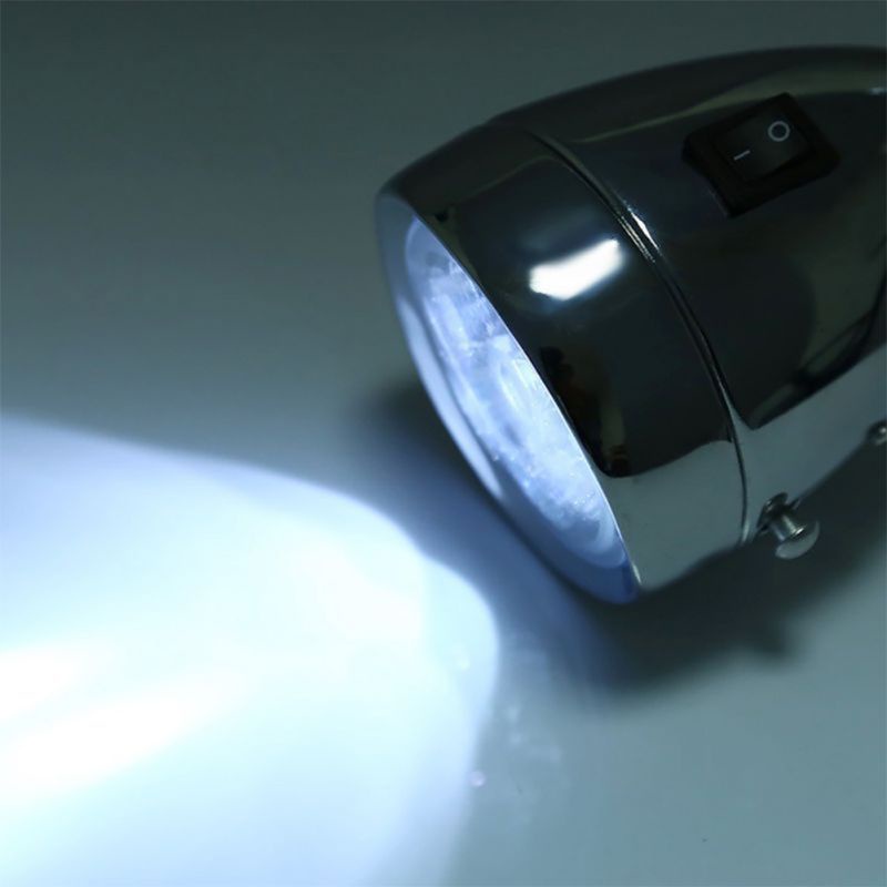 Đèn Pha LED An Toàn Phía Trước Sau Xe Đạp Dễ Tháo Gỡ