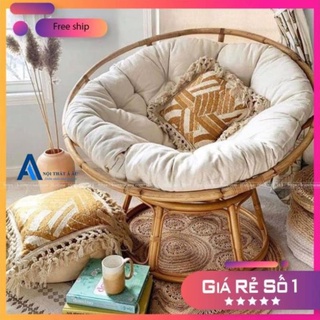 [CHÍNH HÃNG - FREESHIP] NỆM GHẾ PAPASAN 1M2 - NỆM VẢI BỐ + BÔNG GÒN CAO CẤP / NỘI THẤT Á ÂU