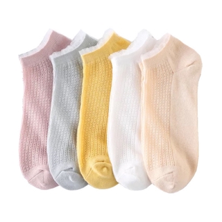 [TS19]Combo 10 đôi tất cổ ren phong cách Hàn Quốc