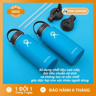 Bình Nước Giữ Nhiệt Nóng Lạnh Cao Cấp Hydro Flask 946ml. Bình Cách Nhiệt Thép Không Gỉ Kiểu dáng cute như lock &lock.