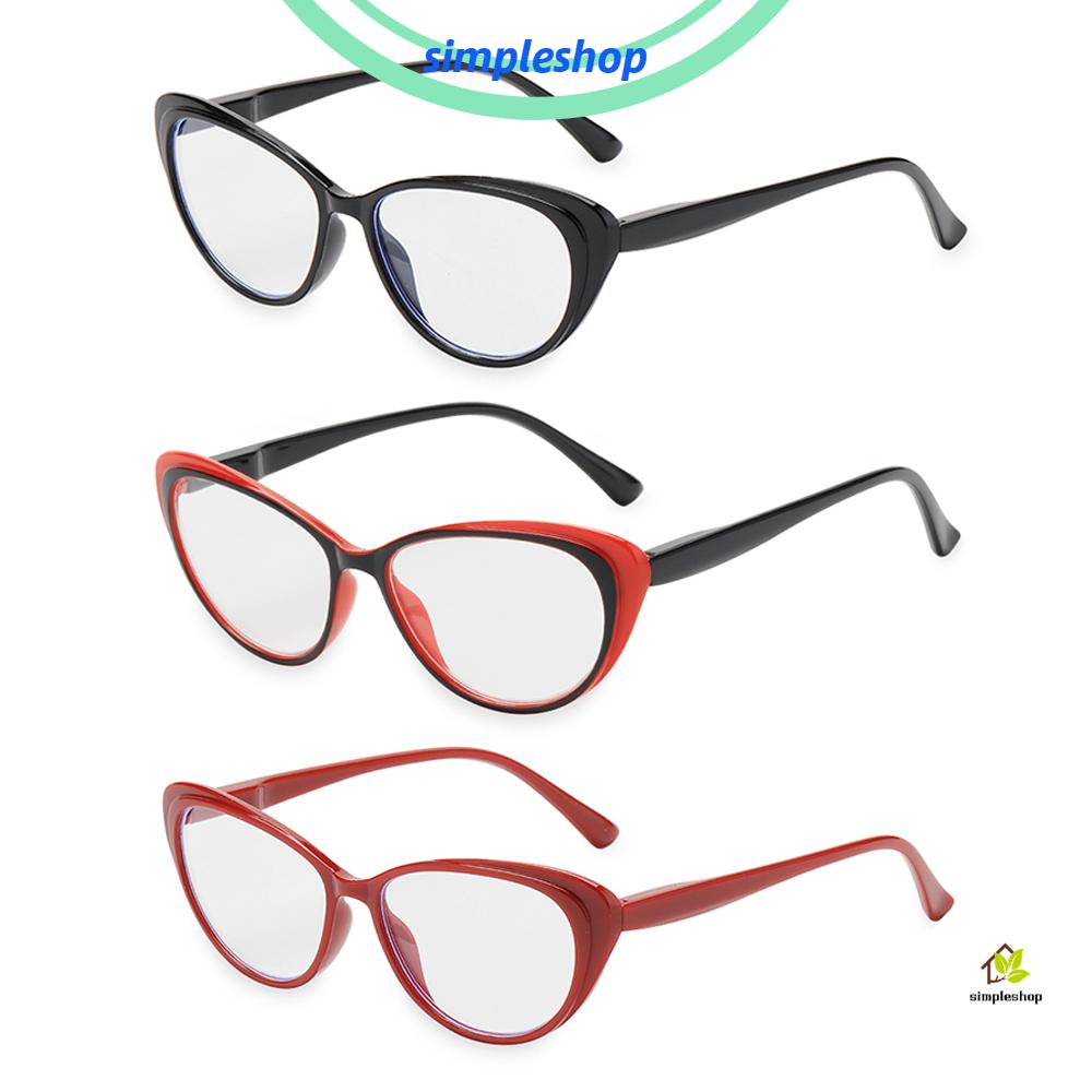 ❀SIMPLE❀ Fashion Presbyopia Eyeglasses Women & Men Spring Hinge Reading Glasses Round Floral Frame Ultra-clear Vision Anti Glare Vintage Readers...