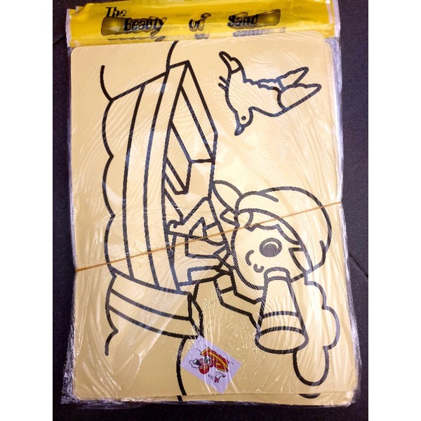 30 tranh cát khổ A4 không trùng mẫu