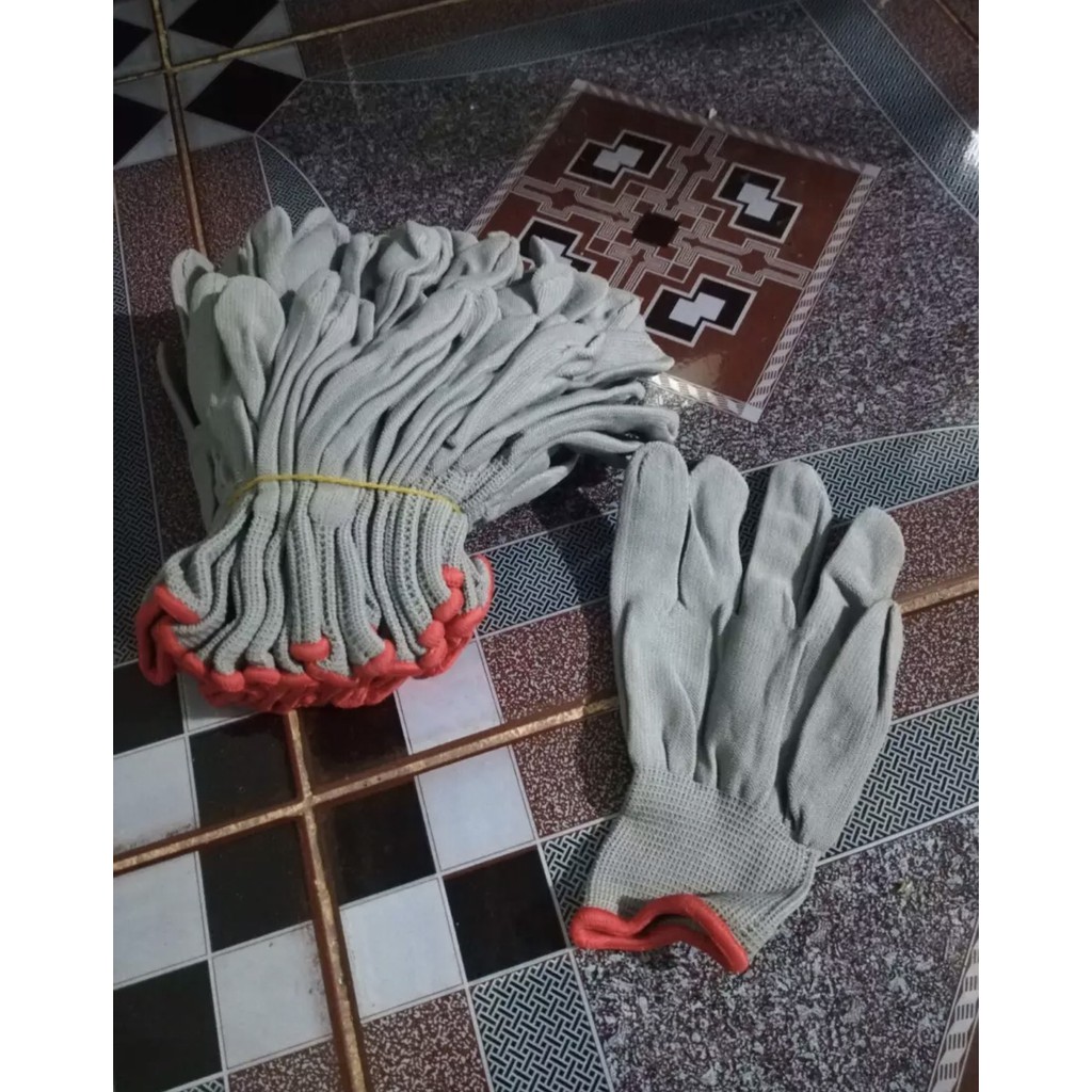 Combo 10 đôi găng tay thun màu , siêu co giãn, 5 màu lựa chọn