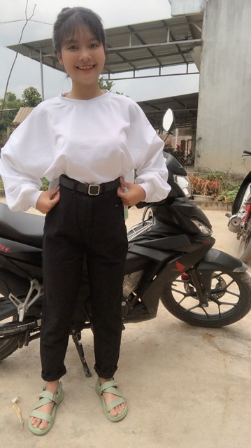 Quần baggy jean đen | BigBuy360 - bigbuy360.vn