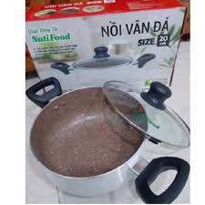 Nồi vân đá GREENCOOK 20cm💚 Nồi vân đá ( Hàng khuyến mãi Nutifood )