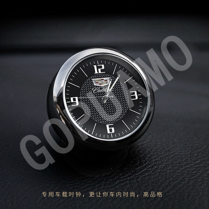Đồng hồ điện tử phát sáng dùng để trang trí nội thất xe ô tô Cadillac