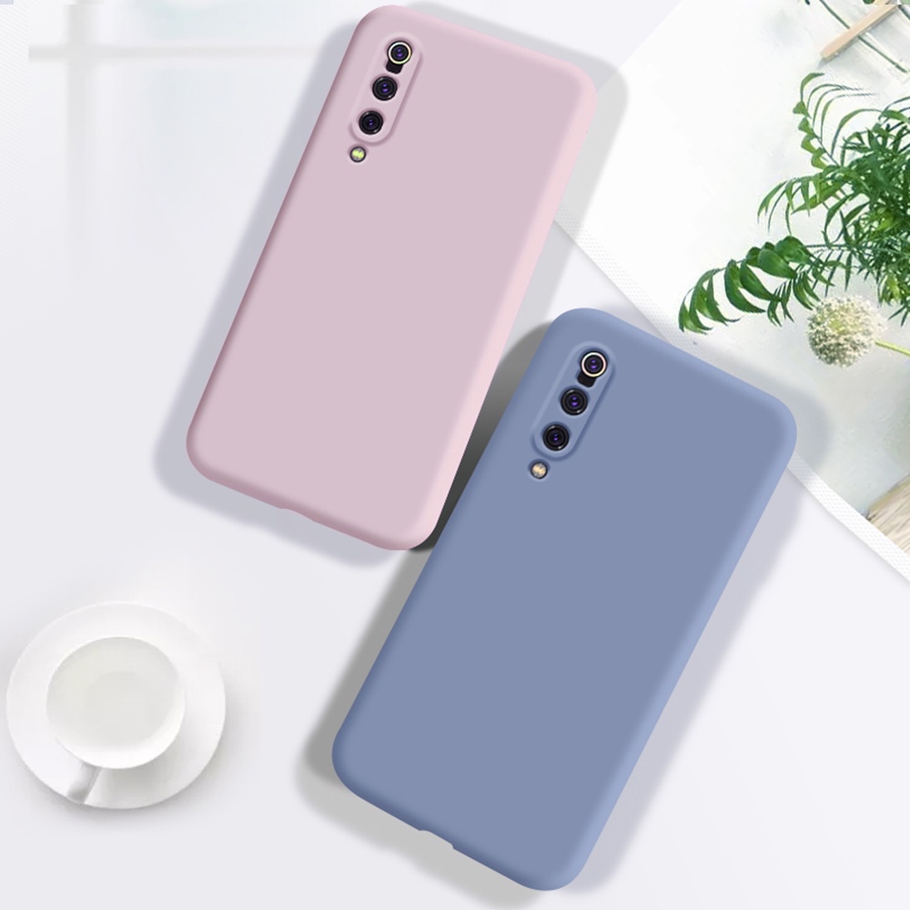 Ốp Điện Thoại Silicon Mềm Màu Trơn Cho Xiaomi Mi 9 SE Mi10 Mi 8 Pro Mi9