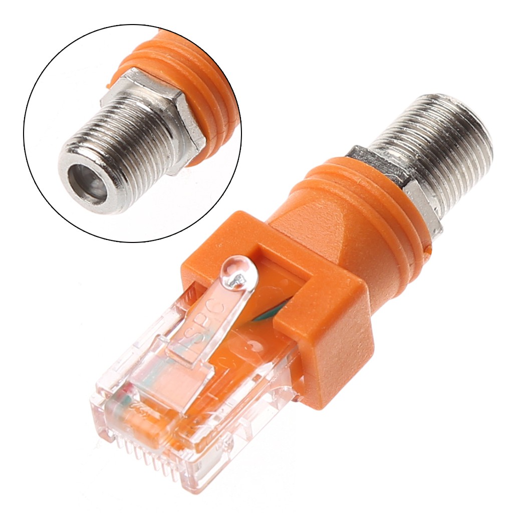 Đầu tiếp hợp chuyển đổi đầu cắm RJ45 qua ổ RF tiện dụng