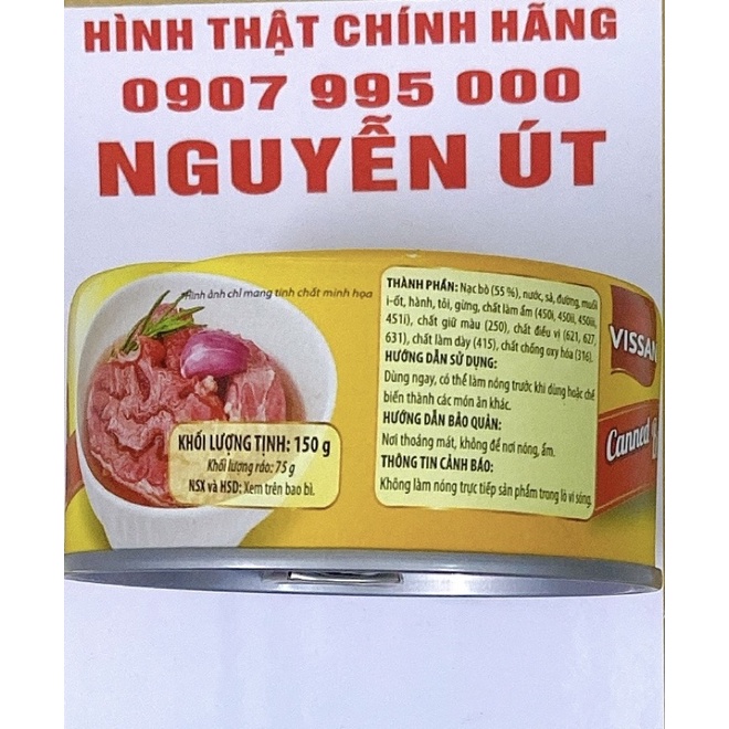 bò hầm vissan 150g