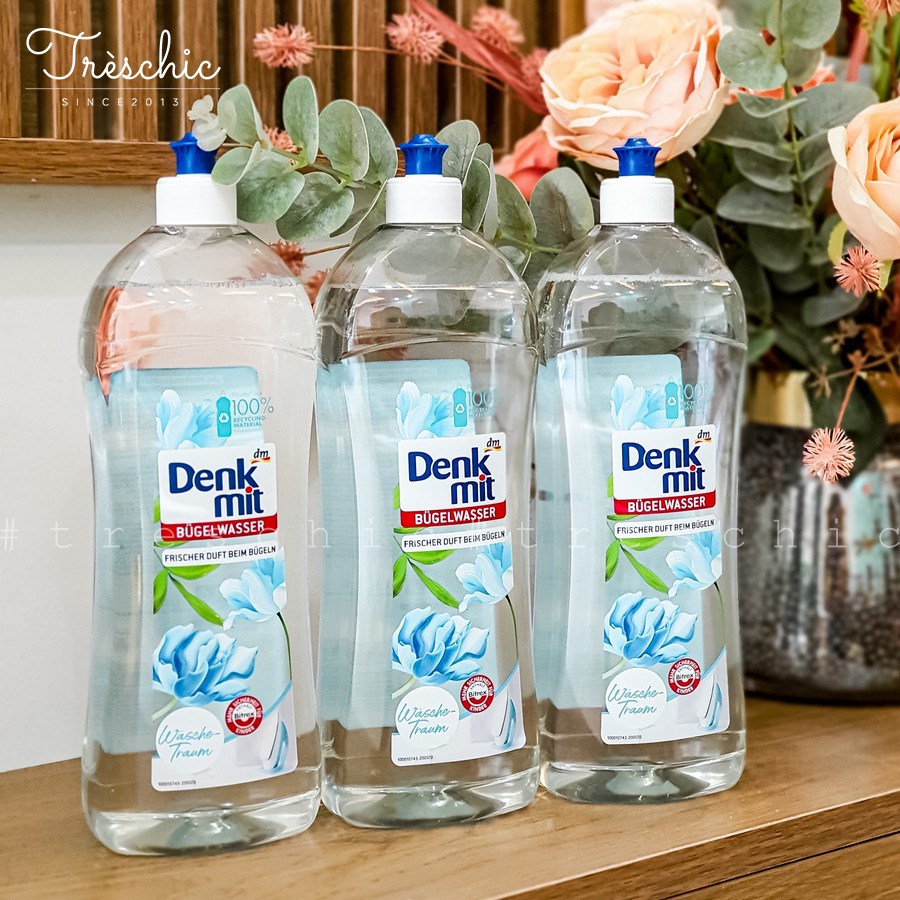Nước Thơm Giúp Là Quần Áo Denkmit 1000ml