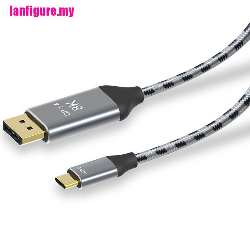 Cáp Chuyển Đổi Usb C Sang Dp1.4 Displayport 8k 30hz 4k 144hz