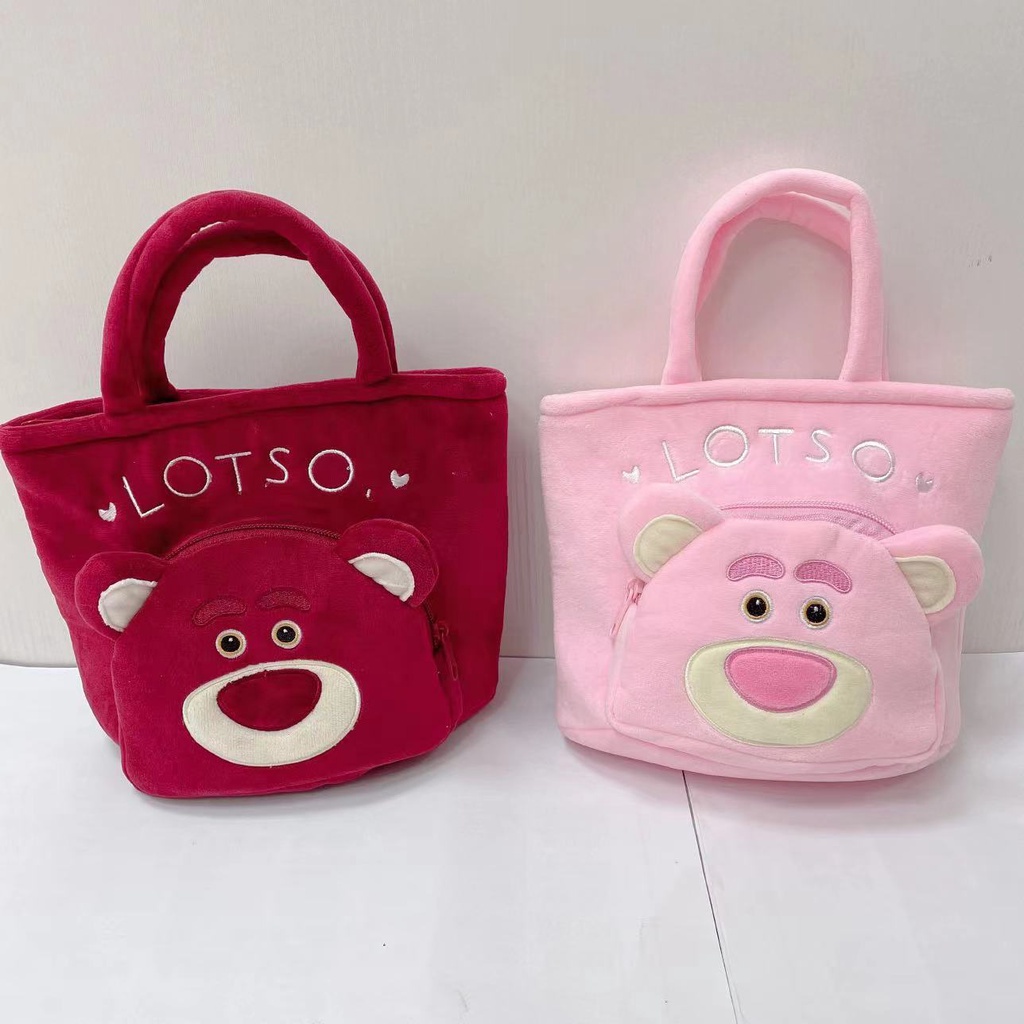 Túi Xách Hình Pikachu Kirby StellaLou Nhật Bản Nhồi Bông Dễ Thương Thời Trang Dành Cho Bạn Nữ Lotso CMX3