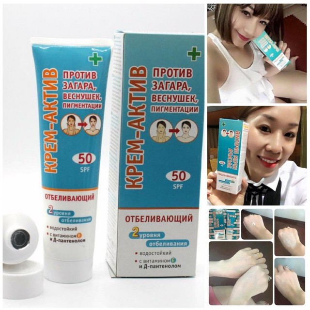 Chống nắng trắng da Nga spf50 - Chống nắng lên tone Nga - Chống nắng Nga - Date mới